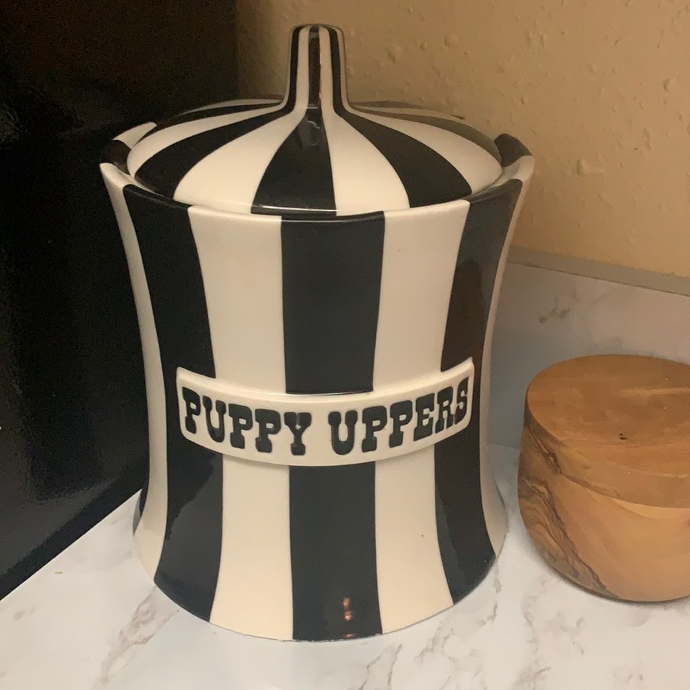 Vice “puppy uppers” canister